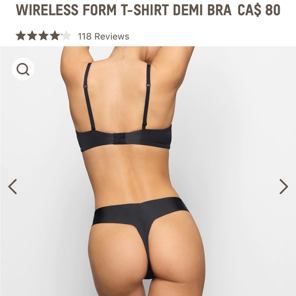 NWT SKIMS WIRELESS FORM T-SHIRT BRA - Picture 3 of 9